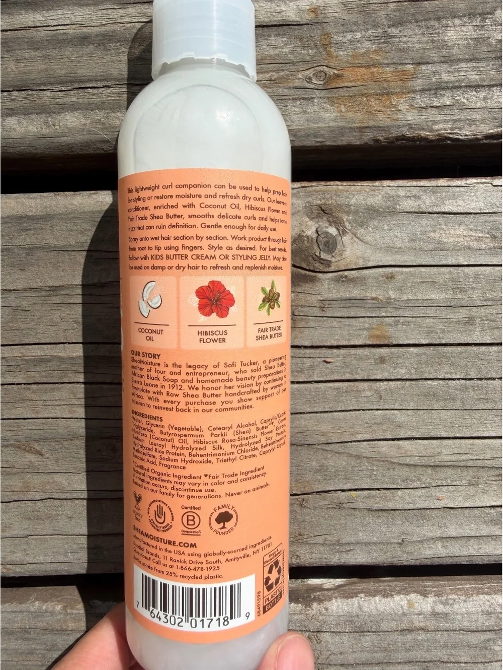 SheaMoisture Kids Leave In Conditioner & Detangler Spray 8 fl oz